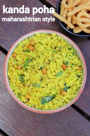 Kanda Poha Recipe Maharashtrian Poha Recipe Kanda Pohe Recipe Recipe Poha Recipe Breakfast Recipes Indian Recipes