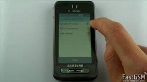 Unfreeze Samsung T919 Behold - YouTube