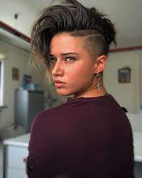 Everyone Sees What You Appear To Be Few Experience What You Really Are Tomboyhairstyles Las Rasiert Seite Frisuren Kurze Haare Frauen Styling Kurzes Haar