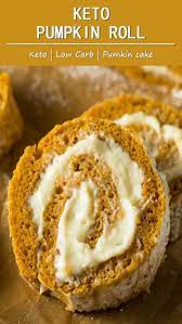 Keto Pumpkin Roll More Than Lifestyle Keto Dessert Recipes Pumpkin Recipes Pumpkin Dessert