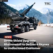 READ 💬: German defense manufacturer Rheinmetall has secured a major international contract to supply four of its advanced Skynex air defense systems to an unnamed global customer. The massive deal, finalized in