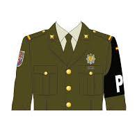 Distintivo de Identificación personal Policía Militar