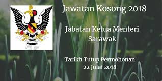 Kerajaan negeri sarawak bersetuju memberi bantuan khas aidilfitri dan gawai sebanyak rm500 kepada semua penjawat awam negeri. Jawatan Kosong Jabatan Ketua Menteri Sarawak 22 Julai 2018 Jabatan Ketua Menteri Sarawak Calon Yang Sesuai Untuk Mengisi Kekosongan Ja Glassware Sarawak Glass