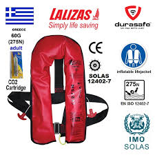 LALIZAS 71216 Inflatable Life Jacket LAMDA Auto 275N, SOLAS ...