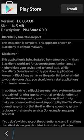 Install Google Play Store To Blackberry Blackberry Help