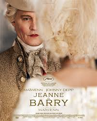 Jeanne du Barry movie large poster.