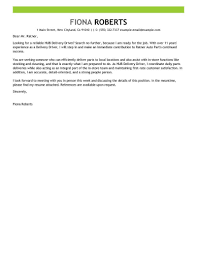 Best Hub Delivery Driver Cover Letter Examples Livecareer