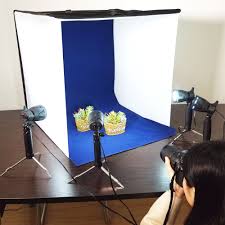 Emart Photography 24 X 24 Inches Table Top Photo Studio Continous Lighting Led Light Shooting Tent Box Kit Camera T In 2020 Cell Phone Holder Photography 24 Led Lights