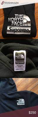 Supreme Ss18 North Face Hoodie 100 Legit Or Money Back Guaranteed Willing To Take Offers Supreme Shirts Swe North Face Hoodie Supreme Shirt Sweatshirt Shirt