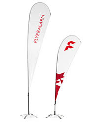 Cloth ensign, late 15c., now in all modern germanic languages (german flagge, dutch meaning name and editorial information on a newspaper is by 1956. Drop Flag System Inkl Druck Gunstig Und Schnell Bei Flyeralarm