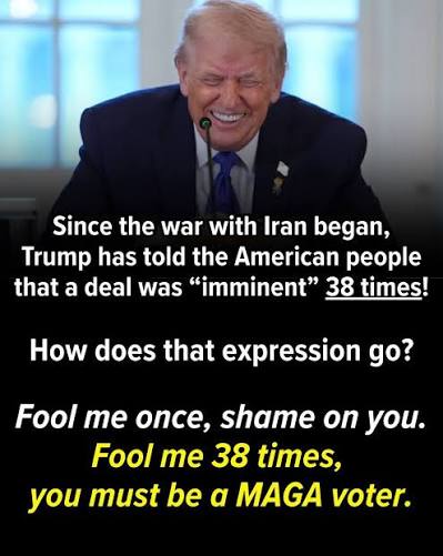 The president repeats the same claim again and again and again and again --  over many weeks -- in the montage. Read more:  https://www.huffpost.com/entry/cnn-supercut-donald-trump-iran-deal_n_6a509f2ce4b0aaa374250818?ref=bffbhuffpost&ncid_tag  ...
