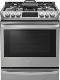 Lg 6 3 Cu Ft Self Cleaning Slide In Gas Range With Probake Convection Stainless Steel Lsg4513st Best Buy