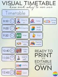 Visual Schedule Autism On Pinterest