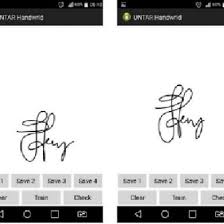 Contoh tanda tangan huruf a. Gambar 10 Contoh Latih Tanda Tangan Download Scientific Diagram