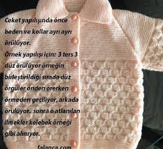 Kelebek Kardesligi Bebek Ceketi 1 Falanca Kadin Portali Baby Knitting Patterns Orgu Bebek Ceket