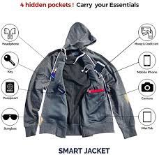 Unisex Travel Hoodie With 4 Secret Hidden Pockets Smart Jacket For 100 Pickpocket And Loss Proof Holiday Tour Heat Travel Hoodie Smart Jackets Travel Jacket
