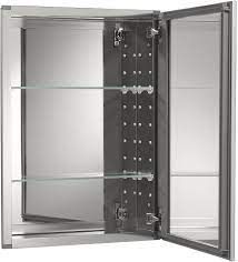 Check spelling or type a new query. Amazon Com Kohler K Cb Clw2026ss 20 Inch X 26 Inch Aluminum Bathroom Medicine Cabinet With Decorative Silver Framed Mirror Door Recess Or Surface Mount Home Improvement