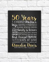 Birthday Gift For 50 Year Old Woman Friend 50 Years 50th Gift Golden Year 50 Years Old Turning 50 Etsy Letter To Best Friend Unique 50th Birthday Gifts Friend Birthday Gifts