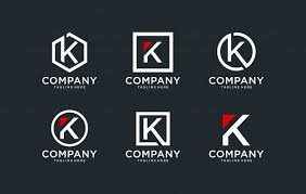 Modelo De Design De Logotipo De Iniciais K Logo Design Template K Logos Letter Logo Design