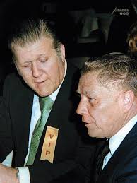 Frank "TheIrishman" Sheeran & Jimmy Hoffa : r/ColorizedHistory