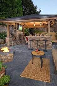 36 Charming Minimalist Patio For You This Winter Page 2 Ndash Calnorth Com Backyard Patio Designs Backyard Patio Backyard Pavilion