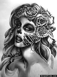 Pin By Lily Lee Co On Tattoos Art Skull Girl Tattoo Zombie Tattoos Best Tattoos For Women