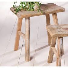Holz Schemel Im Uriges Design 2 Er Set Schemel Holz Schemel Holzhocker