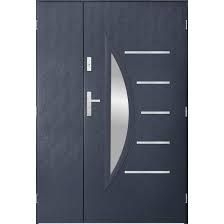 Porte D Entree Double Centoro 80x40 Cm Anthracite