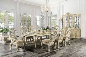 Create an elegant atmosphere with formal dining room sets. Holcroft Table Cm3600t Furniture Of America Family Size Dining In 2020 Formal Dining Room Furniture Sets Formal Dining Room Sets Traditional Formal Dining Room