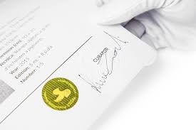 The third certificate of authenticity printable free download (pdf and docx) for artwork, jewelry, autograph. A Word On The Authenticity Of An Artwork Art News By Kooness