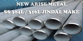 Jindal Stainless Steel Pipe Stockist Supplier In 304 316