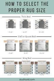 How To Select The Proper Rug Size For Your Bedroom Studiozid Com Rugs Homedecor Diy Bedroomde Bedroom Interior Master Bedrooms Decor Bedroom Rug Placement