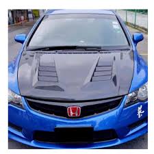 Ni kereta kedua owner mai kedai wrap di stripe sticker penang. Js Racing Bonet For Civic Auto Accessories On Carousell