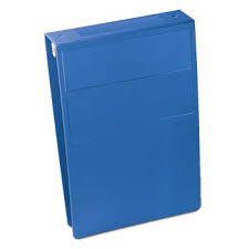 Carstens Top Opening Ringbinder Blank Cover Blue Each Model 5878 5r