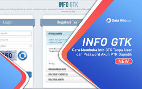 Bisa juga cek info gtk klik di sini. Cara Membuka Info Gtk Tanpa User Dan Password Akun Ptk Dapodik Data Kito