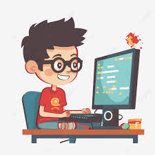 Hình ảnh Clipart Viết Mã đứa Trẻ Ngồi Trước Màn Hình Máy Tính đeo Kính Và  Phim Hoạt Hình Vectơ PNG , Mã Hóa, Clip Nghệ Thuật, Hoạt Hình PNG và Vector