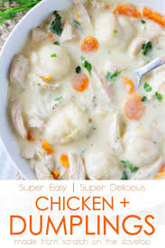 Creamy Chicken And Dumplings Recipe Recipe Creamy Chicken And Dumplings Chicken And Dumplings Homemade Chicken And Dumplings