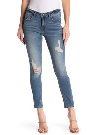 vigoss marley mid rise distressed skinny jeans hautelook