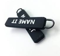 1000 Rubber Zipper Pulls, Rubber Zipper, Rubber Zipper ...