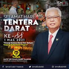 Check spelling or type a new query. Selamat Menyambut Hari Tentera Darat Ismail Sabri Yaakob Facebook