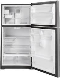 Its defrost water drain allows for easy defrosting. Ge Gie19jsnrss 30 Inch Top Freezer Refrigerator With 19 1 Cu Ft Capacity Reversible Hinges Adjustable Full Width Glass Shelves Spillproof Freezer Floor Upfront Controls Energystar Qualified Star K Certified And Ada Compliant