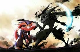 Coloriage poussifeu pokemon imprimer et colorier. Greninja Fights Pokemon Afbeeldingen Afbeeldingen Pokemon