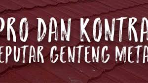 Pemasangan atap baru rp.200.000/m2 (spek baja ringan 0,75 mm,aluminium foil single,genteng metal berpasir dan nok genteng metal) wilayah jabodetabek dengan ukuran minimal 70 m2. Ggbi Avjtwgj0m
