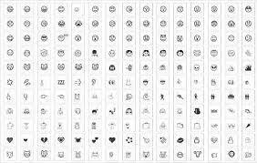 All icons on one layer (ai/psd), simply copy and paste the icons you need into your document. Cute Kawaii Icons Copy And Paste Novocom Top