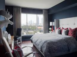 Interior design — a guy's budget bedroom makeover in a small rental apartment. Bachelor Pad Ideas On A Budget Hgtv