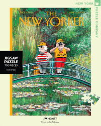 Assembly required, just the way you puzzle fiends like it. The New York Puzzle Company J Aime Monet 750pc Jigsaw Puzzle Rainbow Fun Jigsaw Puzzle Store