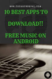 How To Download Free Music On Android How To Stream Free Music On Android This Is A List Of 10 Be Free Music Download App Music Download Apps Music Download