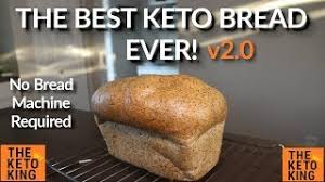 This is a tasty keto bread with the most wonderful soft bread texture perfect for sandwich or toast. The Best Keto Bread Ever Oven Version Keto Yeast Bread Low Carb Bread Ketogenic Bread Youtube