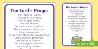 The lord's prayer in french the lord's prayer in french is certainly one of the most beautiful versions of the our father (notre pã¨re') prayer. The Lord S Prayer Display Posters