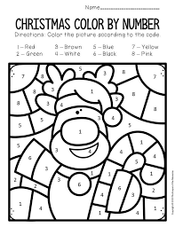 Color By Number Christmas Preschool Worksheets Christmas Kindergarten Preschool Christmas Preschool Worksheets